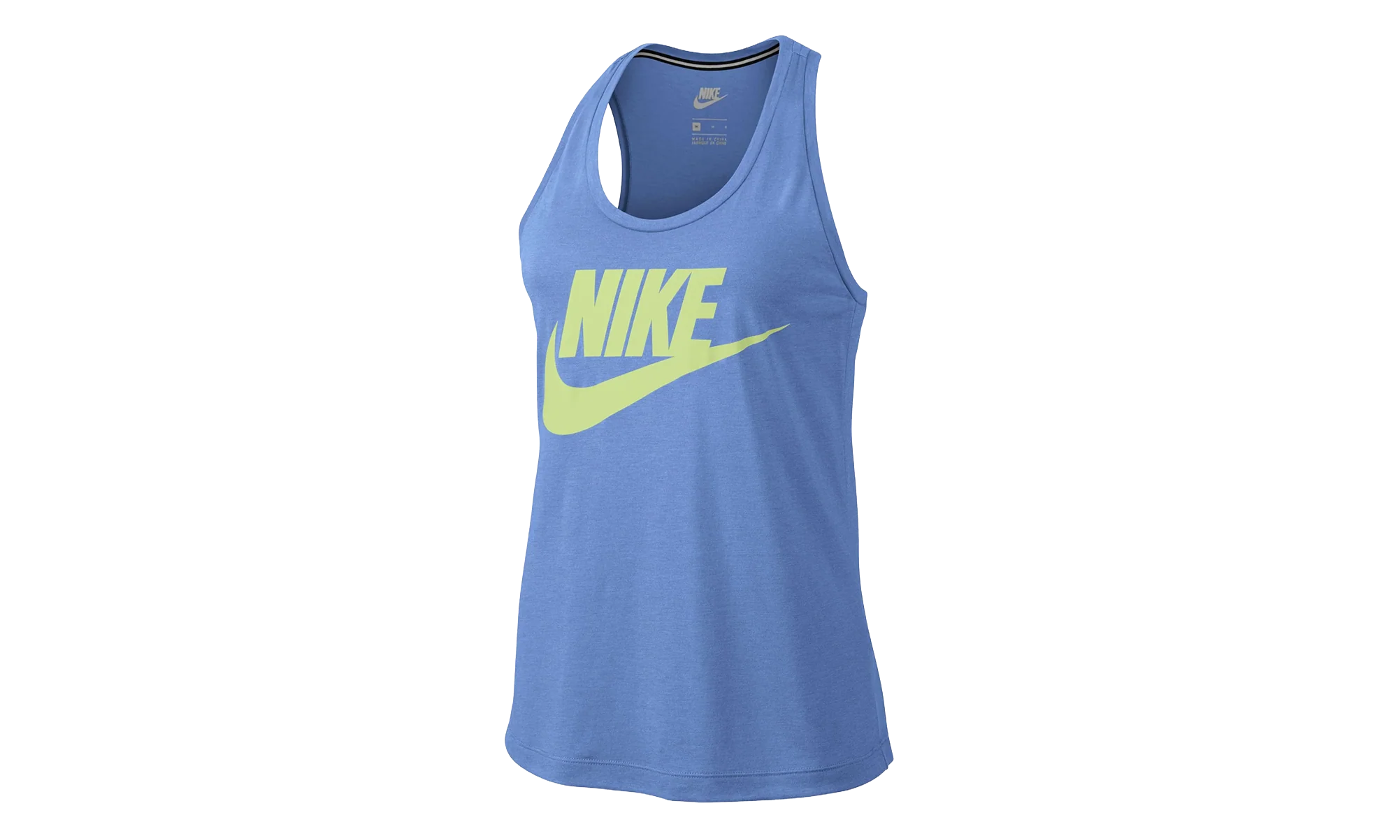 NSW Essential Tank Top WMNS "Aluminum / Barely Volt" 831731 450
