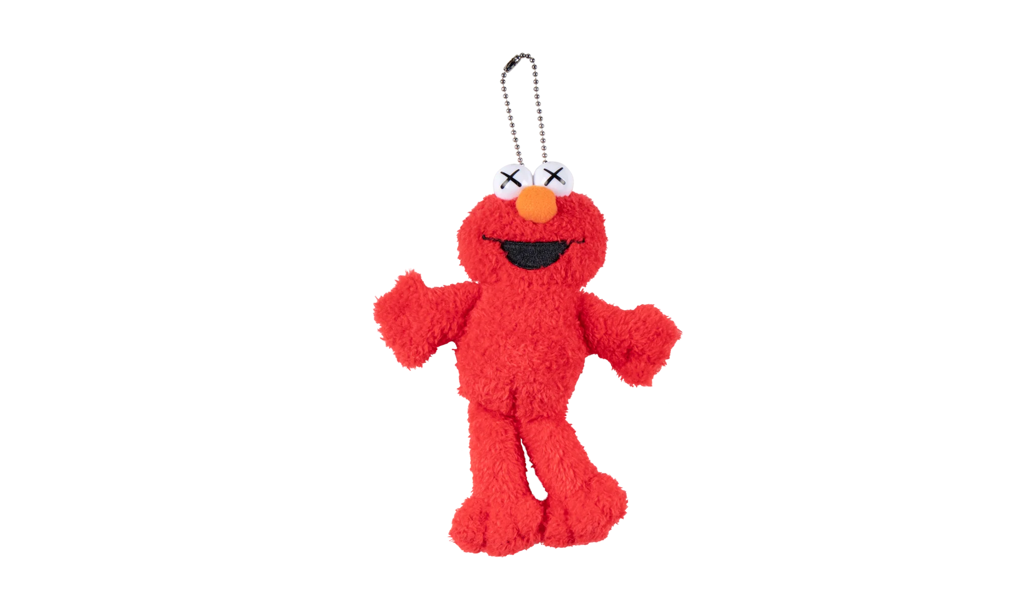 Sesame Street Water Parade Elmo Plush Keychain "Red" KAWS202450