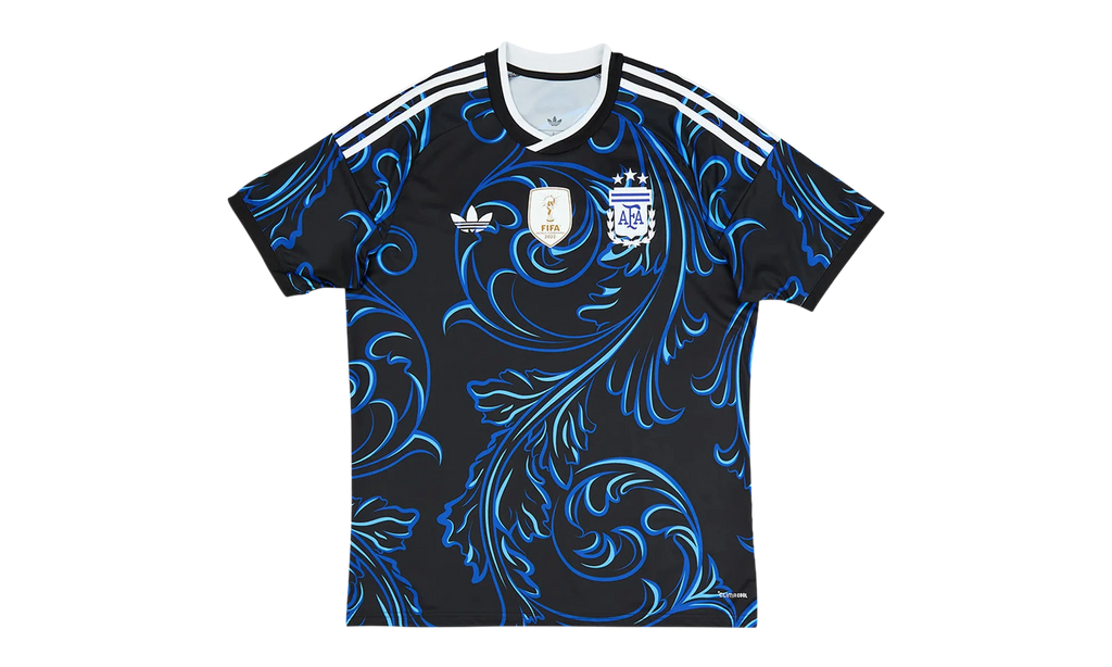 Argentina 26 Away Soccer Jersey "Black Lucid Blue" JM8395