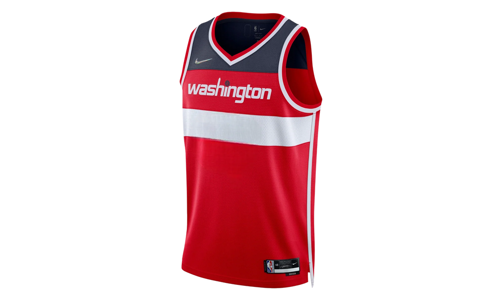 NBA Washington Wizards 2021/22 Diamond Icon Swingman Jersey "Red / Navy" DN2634 657