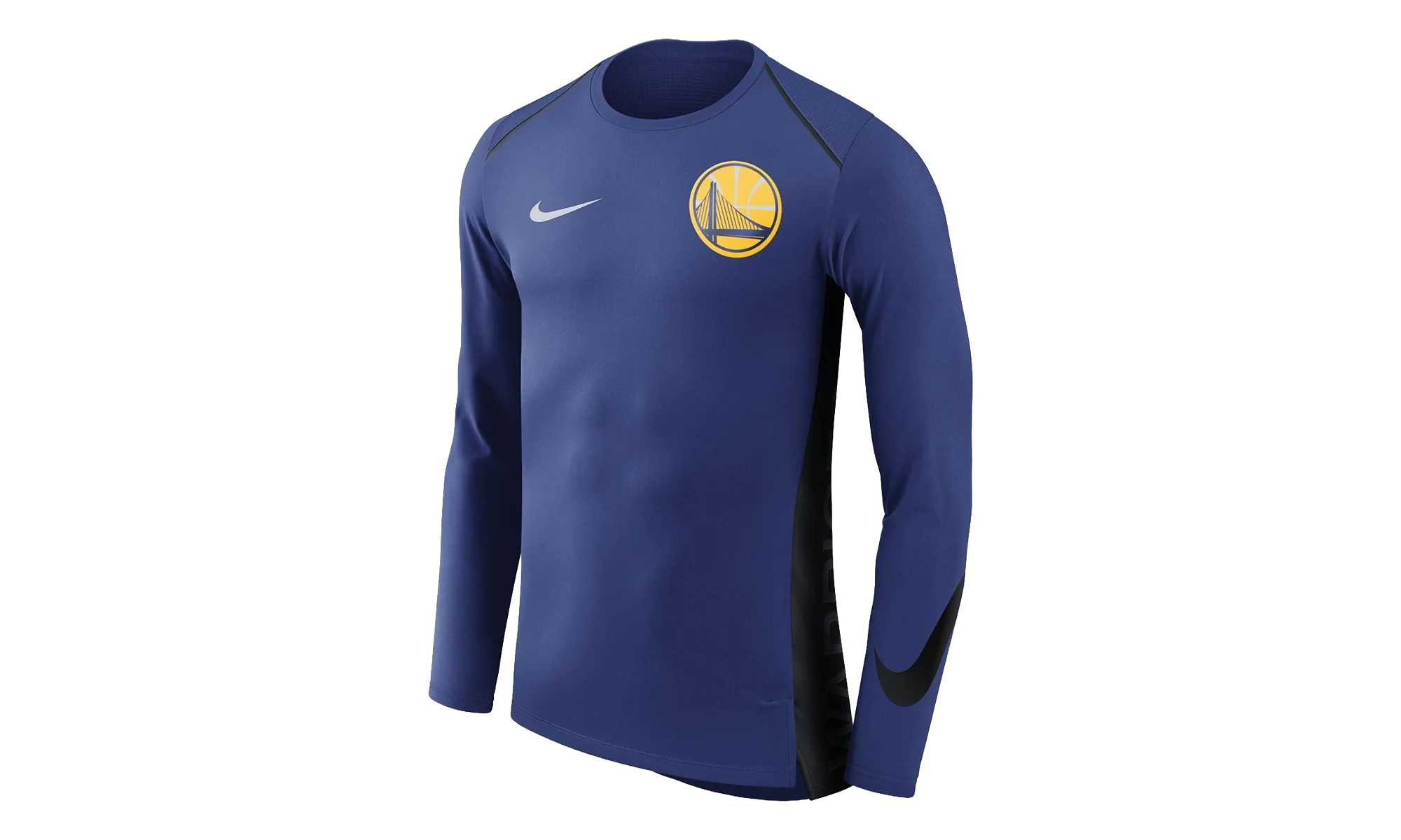 Hyper Elite Shooter Long Sleeve Shirt "GS Warriors" 856978 495