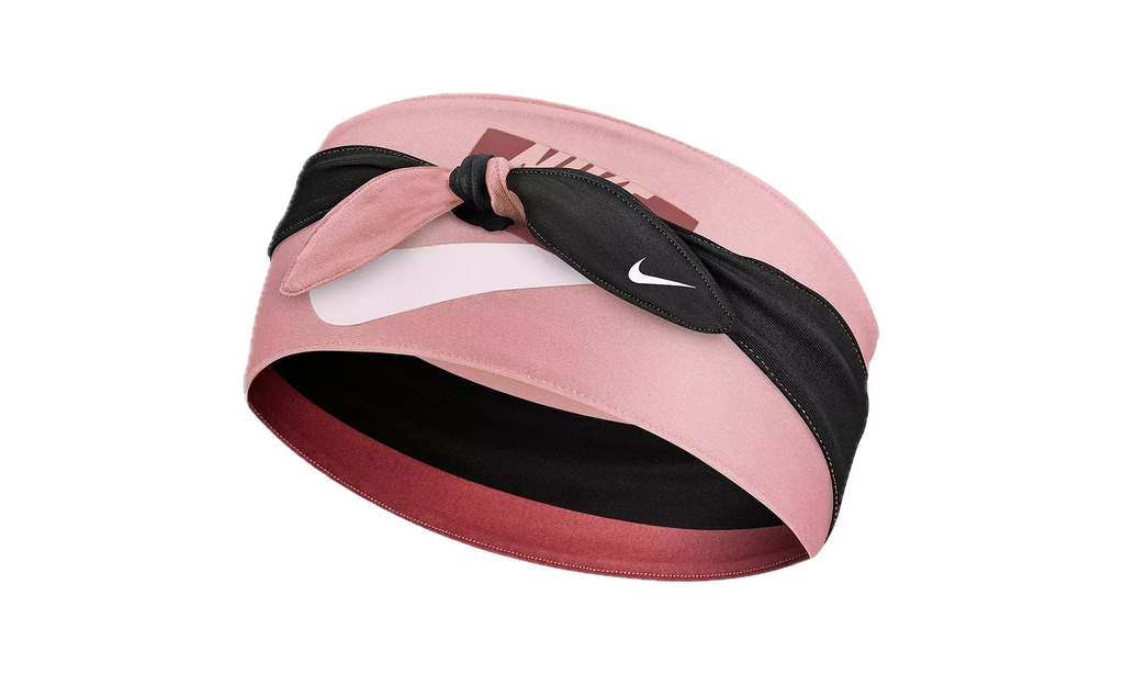 BANDANA HEAD TIE REVERSIBLE "Printed Pink Glaze / Canyon Rust / White" N.000.2750.692