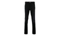 Slit Knee Cotton Denim Jeans "Antique Black" MDS003 003