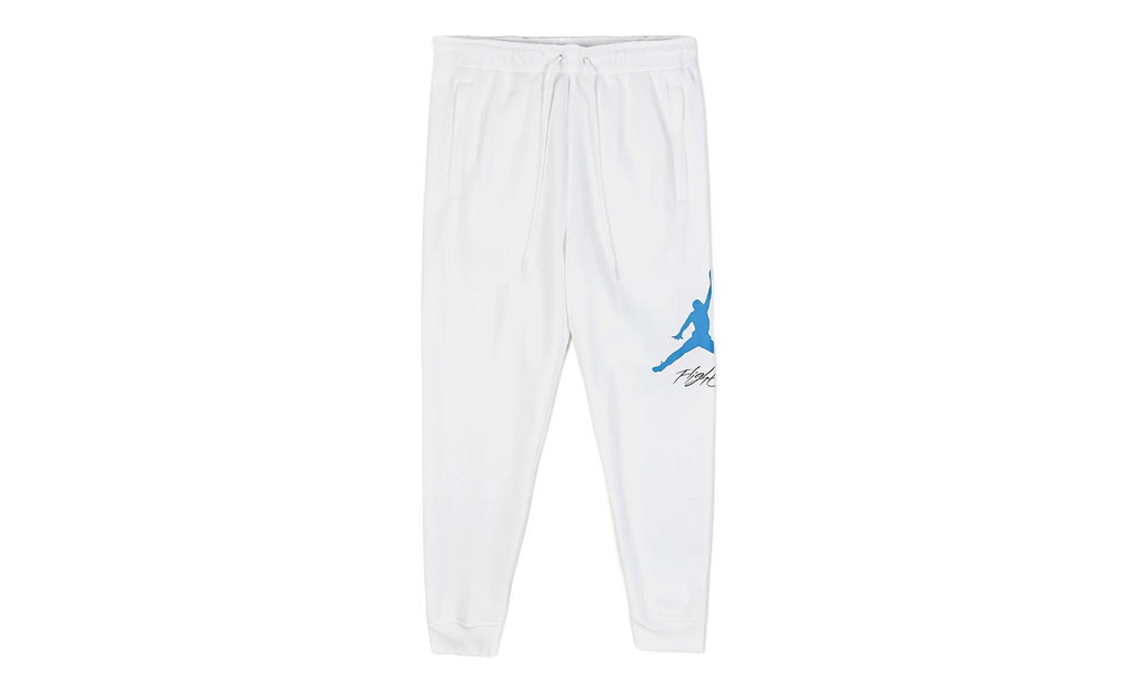 Jordan Essentials BAseline Jogger Pants "White / Blue" FD7345-100