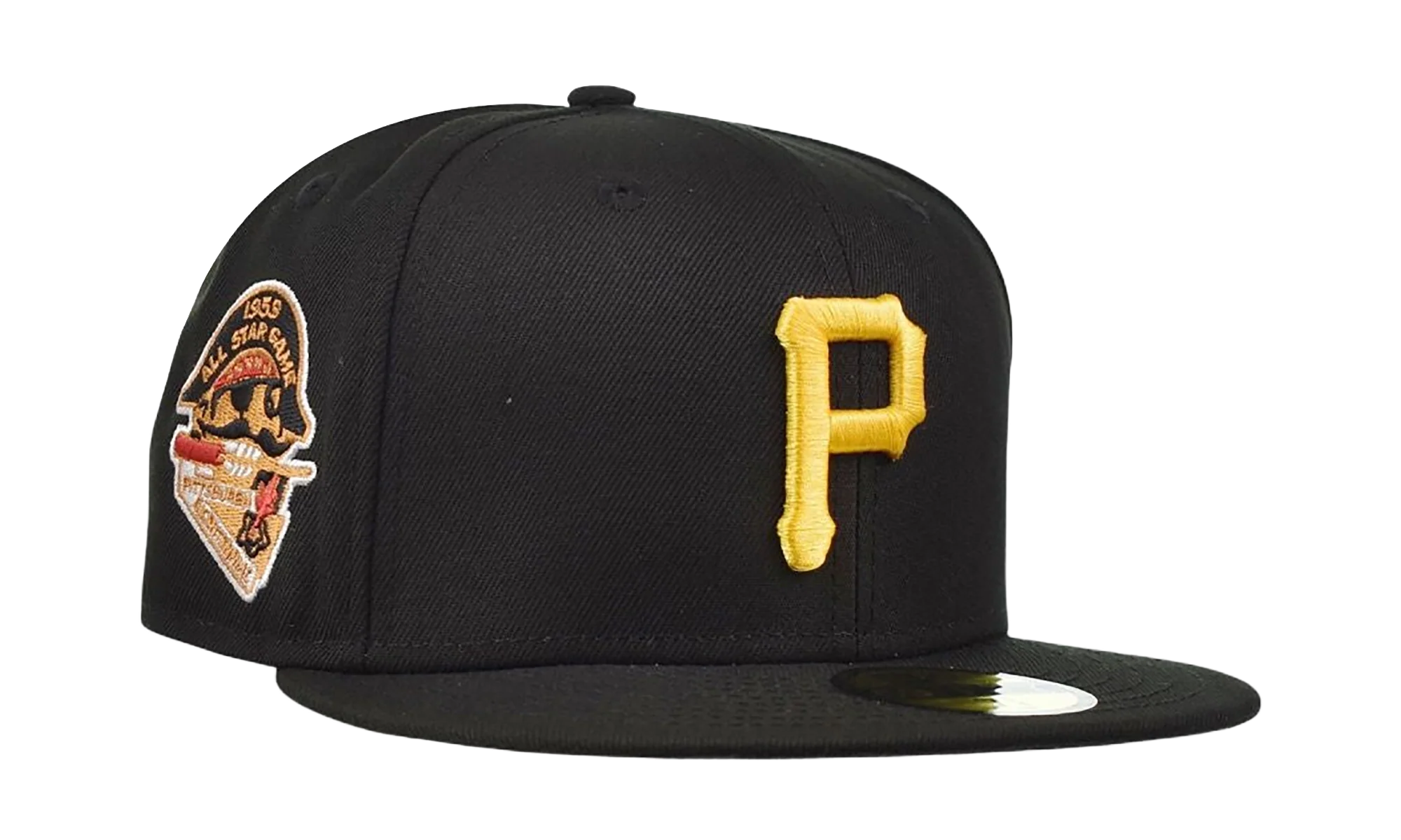 59Fifty Pittsburgh Pirates 1959 All Star Game Fitted Cap "Black / Yellow" 60399404