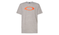 O-Bold Ellipse T-Shirt "New Granite / Neon Orange" 457132 9V5