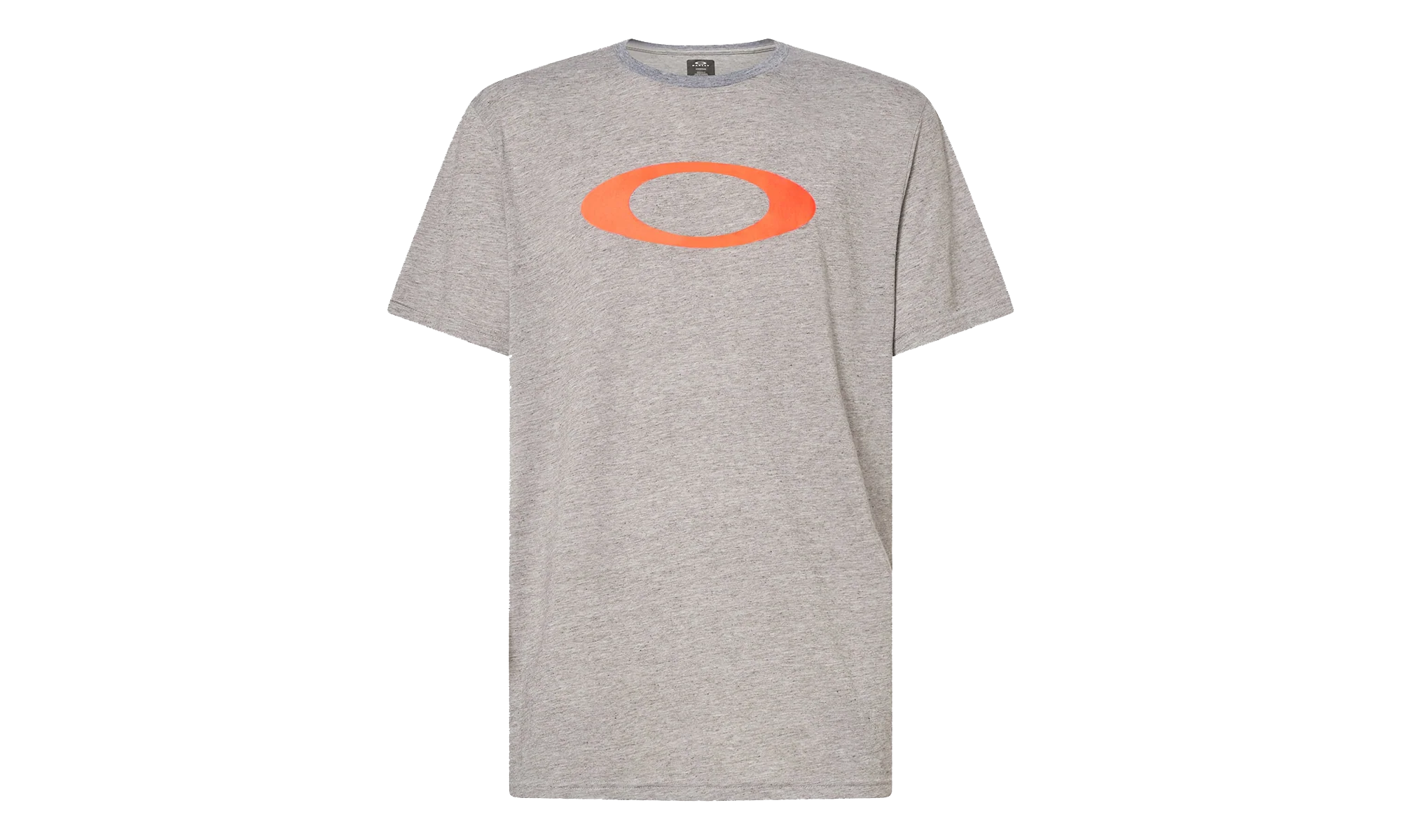 O-Bold Ellipse T-Shirt "New Granite / Neon Orange" 457132 9V5