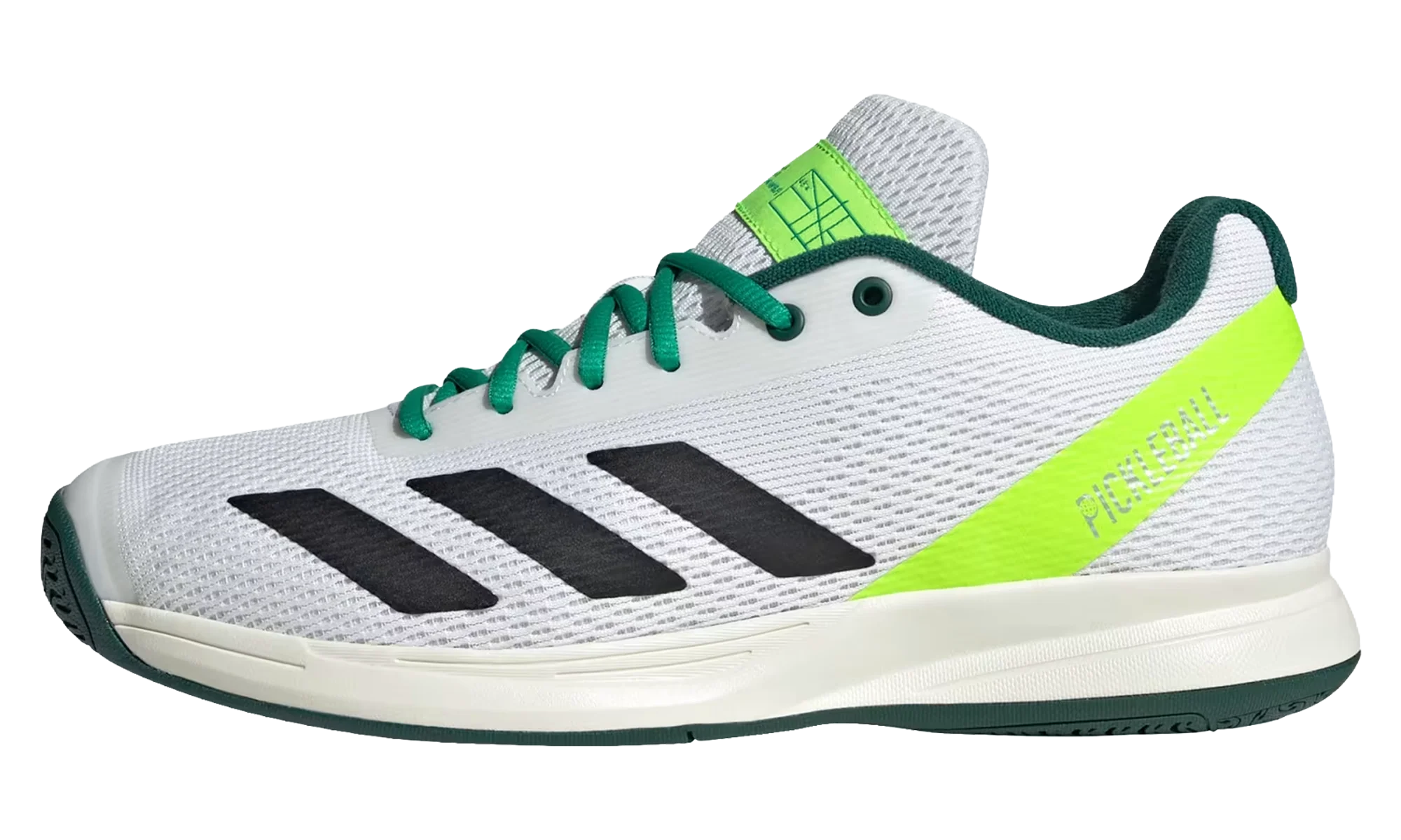 Pickleball "Cloud White Core Black Collegiate Green" JQ0695