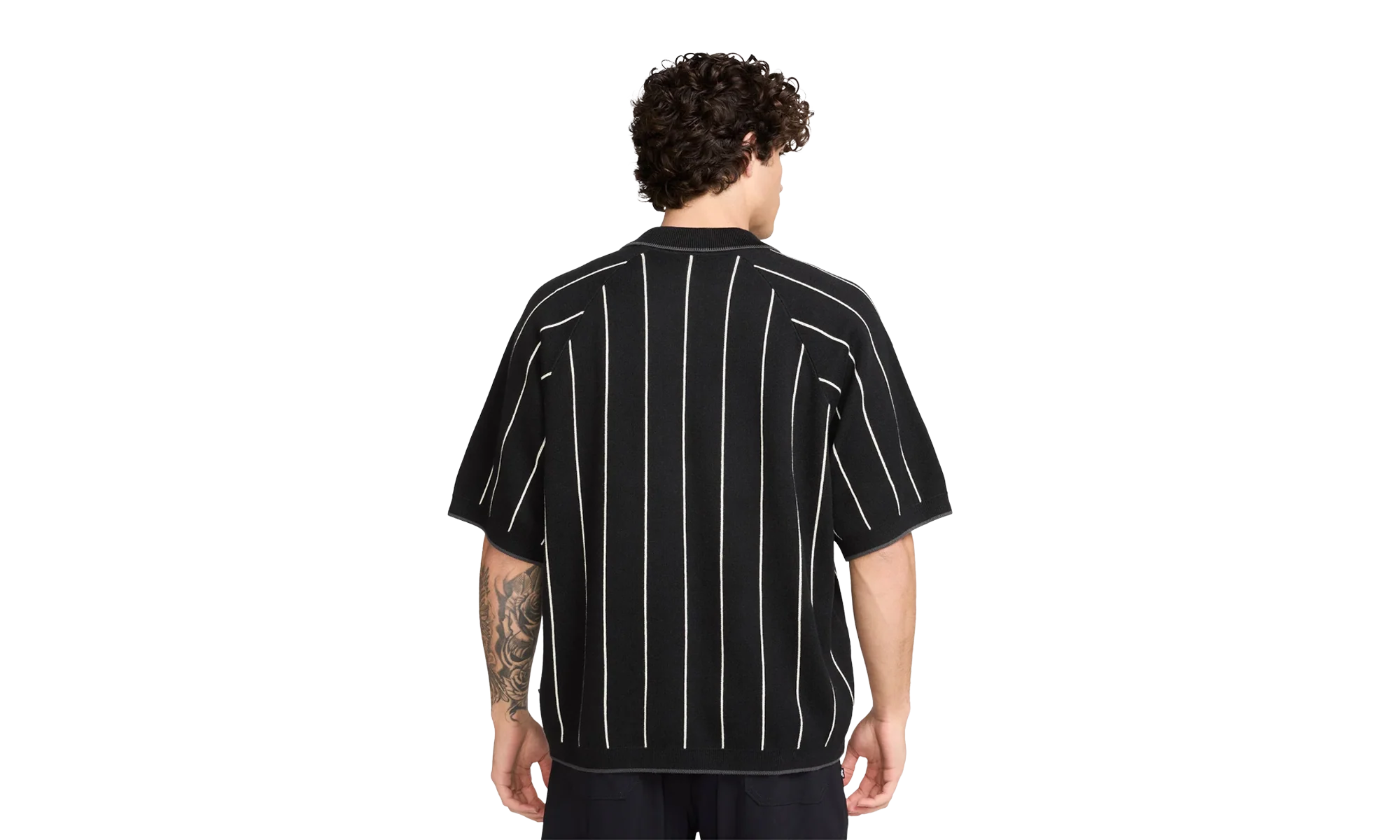 SB Short-Sleeved Polo Skate Sweater "Black / Sail" HQ9018 010