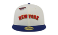 59FIFTY New York Mets Big League Chew Original Fitted Hat "White / Blue" NE491