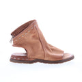 Maxie A46001-101-6871 Womens Brown Leather Gladiator Sandals Shoes