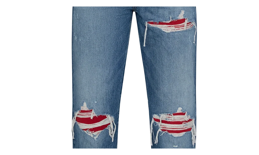 Suede Straight Mx1 Jean "Medium Indigo" AMDNGH1112 MEDI