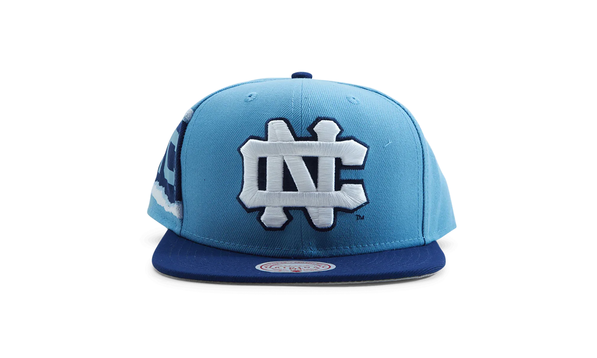 NCAA Jumbotron Snapback Cap "North Carolina Tar Heels - Navy / Light Blue" HHSS3466 UNCYYPPPNYLB