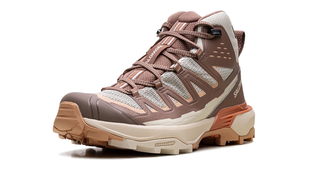 X Ultra 360 Edge Mid Gore-Tex WMNS "Shortbread / Raw Umber / Prairie Sunset" L4746270022