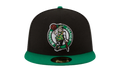 59FIFTY Boston Celtics 2Tone Fitted Hat "Black / Green / Gray UV" NE498