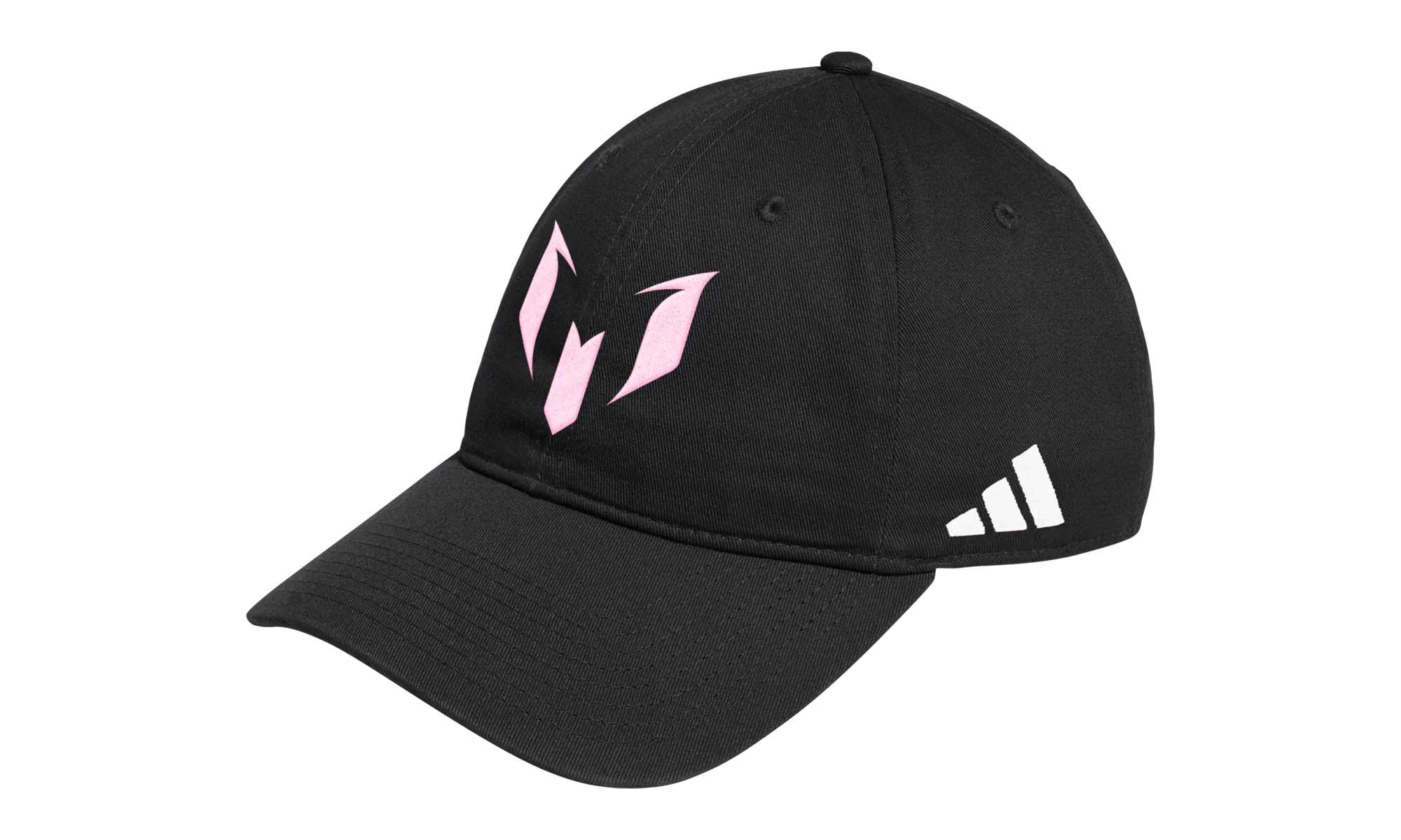 Messi Adjustable Wash Slouch Cap "Black" KA5910