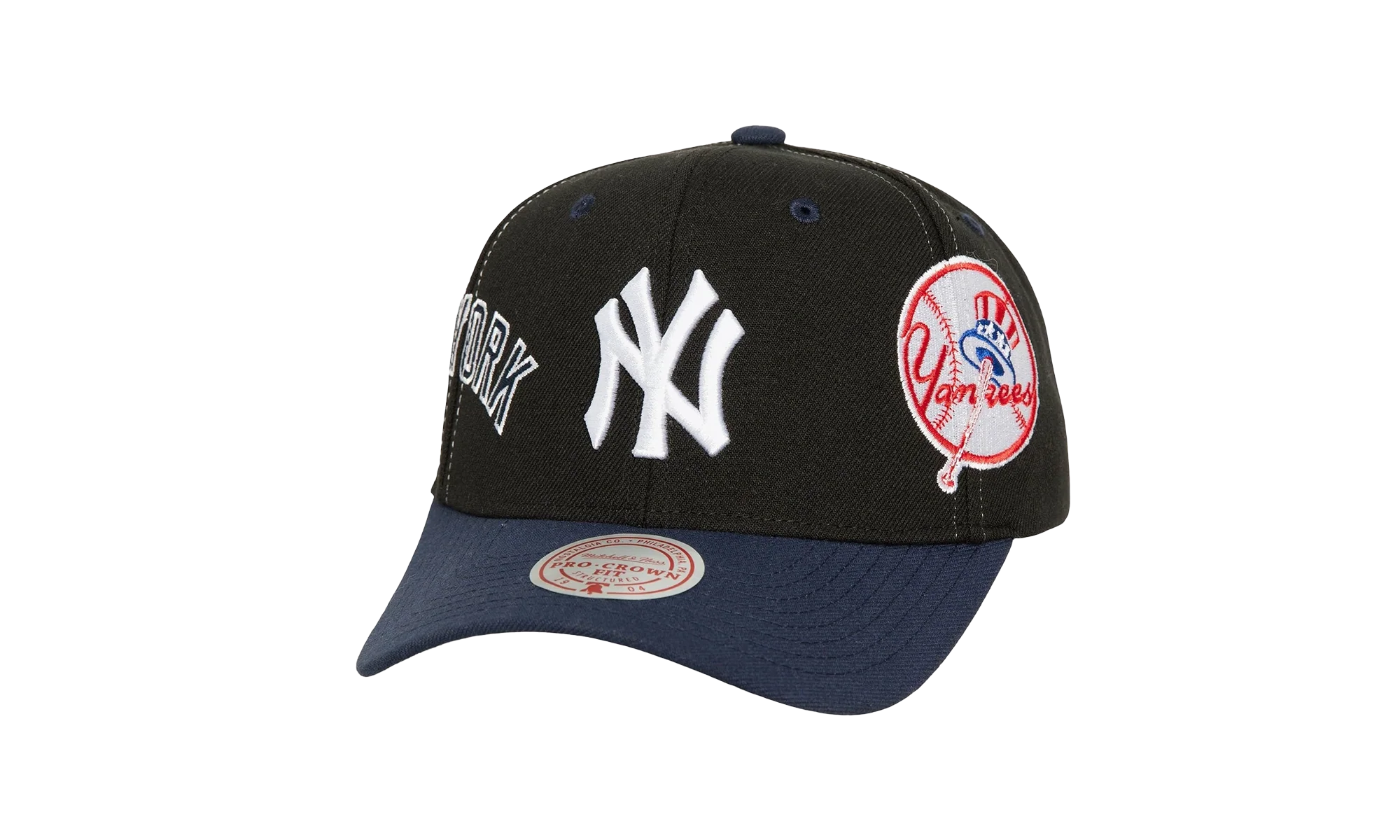 MLB Overbite Pro Snapback Cap "New York Yankees - Black" HHSS7316 NYYYYPPPBLCK