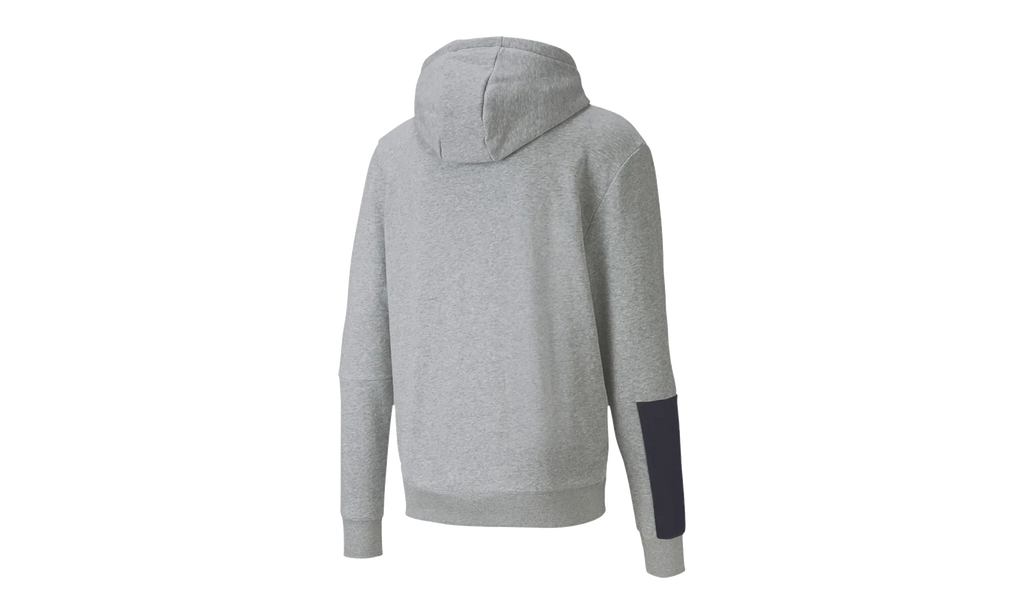 Red Bull Racing Logo Hooded Sweat Jacket "Light Gray Heather" 763009 02