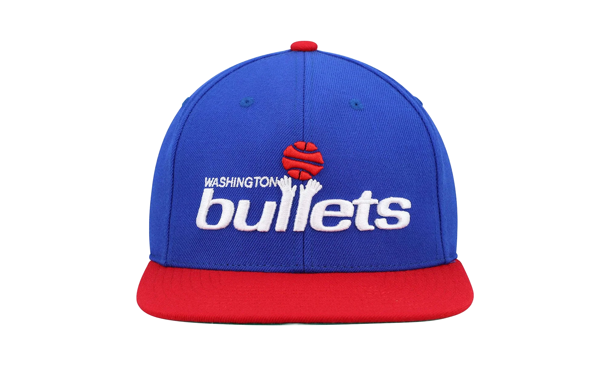 NBA Hardwood Classics Team 2 Tone 2.0 Snapback Cap "Washington Bullets - Royal / Red" HHSS3267 WBUYYPPPRYRD