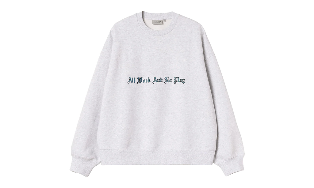 No Play Sweatshirt "Ash Heather" I035609 482 XX