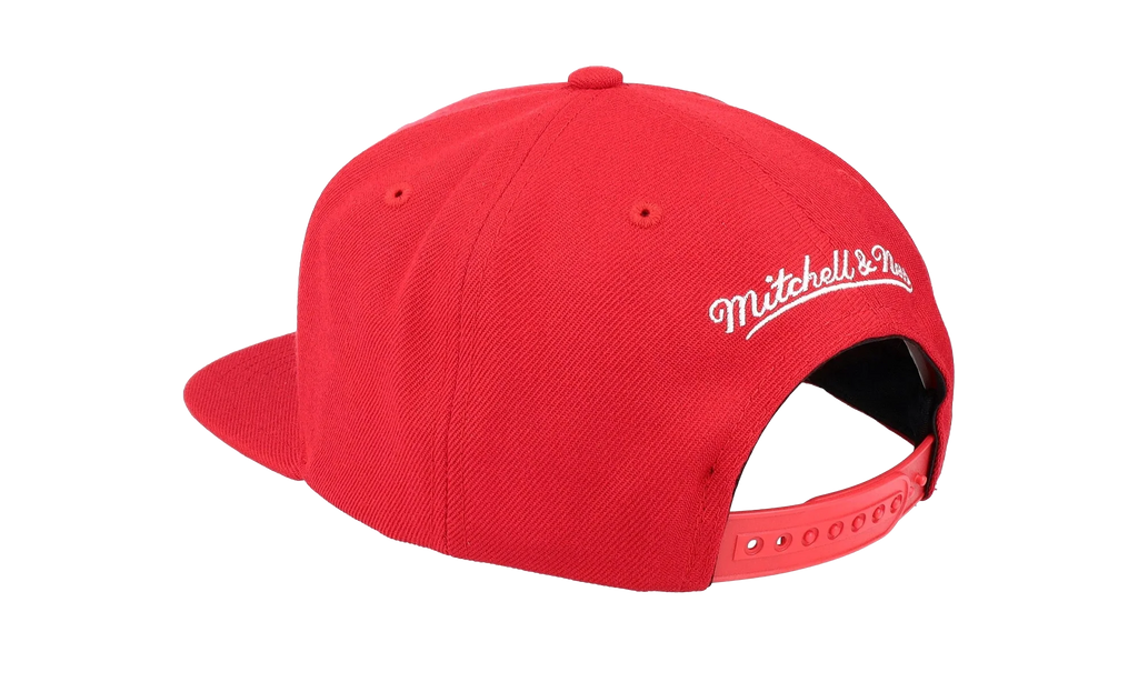 NBA Hardwood Classics Team Ground 2.0 Snapback Cap "Chicago Bulls - Red" HHSS3258 CBUYYPPPRED1