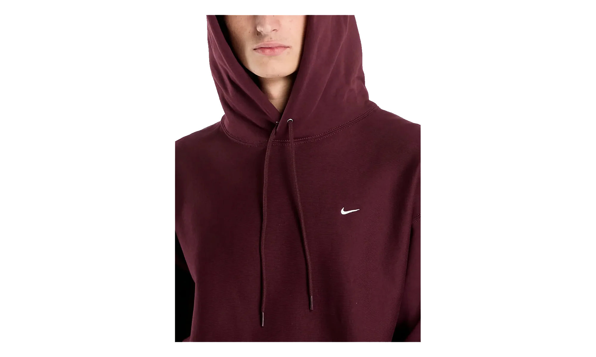 Solo Swoosh Fleece Hoodie "Burgundy Crush" HV1082 652