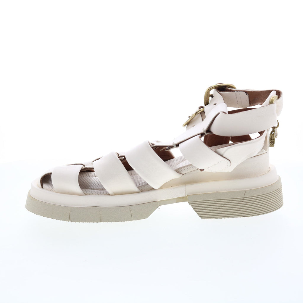 Colter A68002-301 Womens Beige Leather Gladiator Sandals Shoes