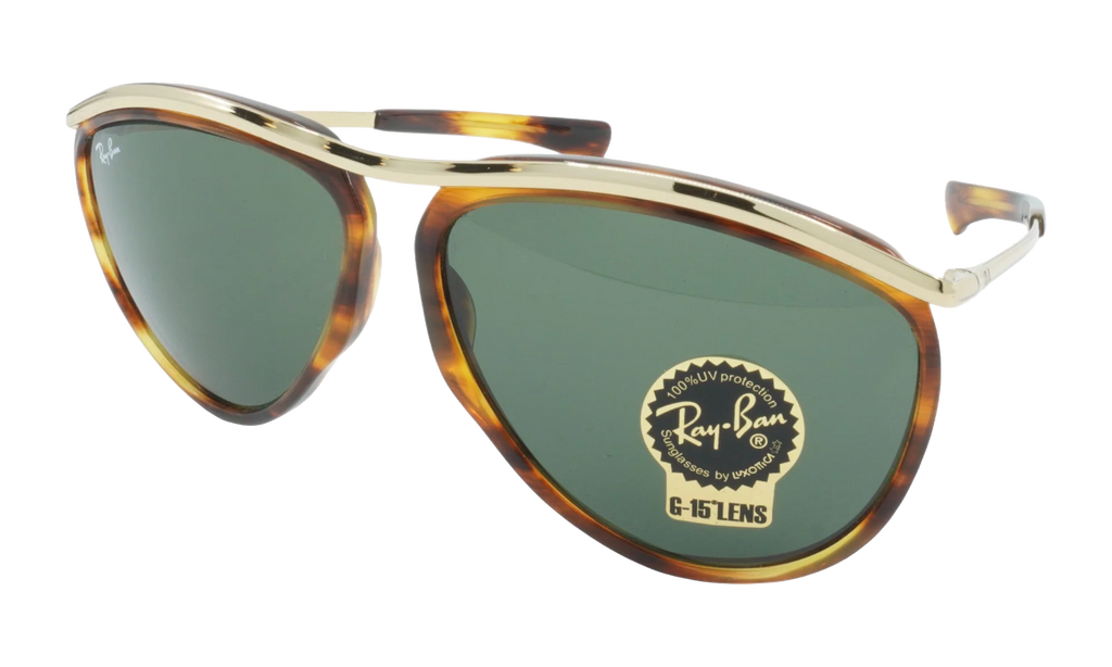PILOT SUNGLASSES "STRIPED HAVANA" RB2219-954-31_59
