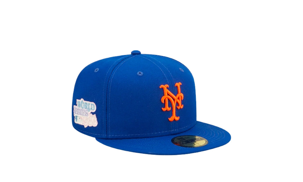 59Fifty MLB New York Mets Pop Sweat Fitted Hat "Blue" 60243520