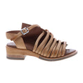 Simmy A70002-101 Womens Brown Leather Strap Sandals Shoes