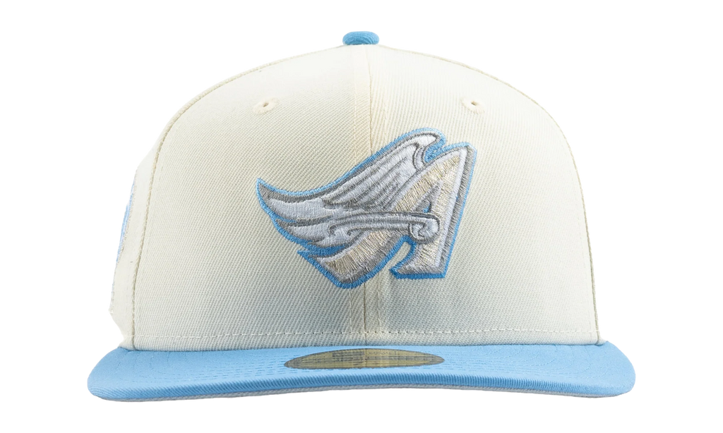 59FIFTY Los Angeles Angels 50th Anniversary Fitted Hat "Cream / Icy Blue / Grey" NE499