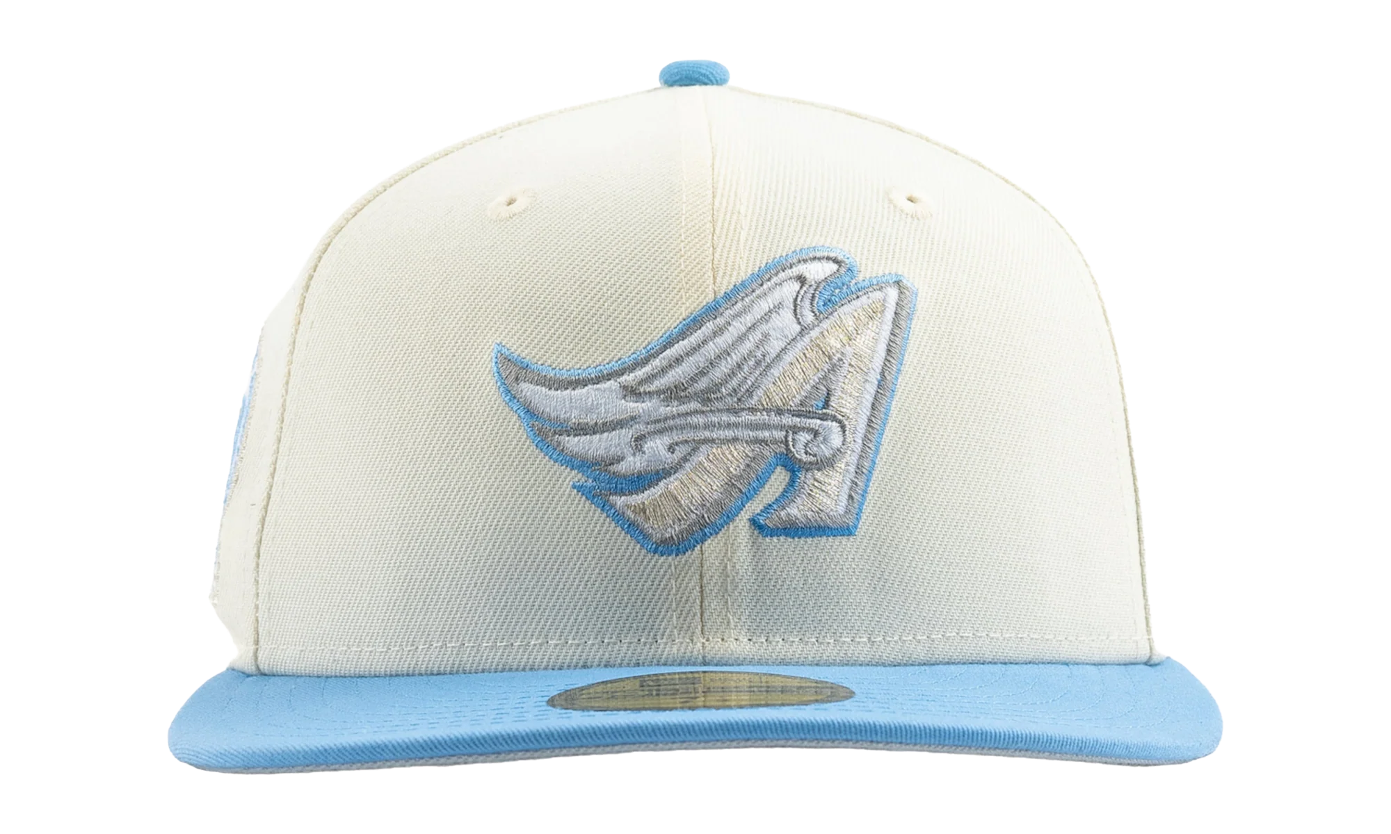 59FIFTY Los Angeles Angels 50th Anniversary Fitted Hat "Cream / Icy Blue / Grey" NE499