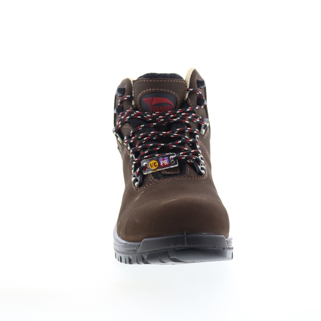 Avenger Breaker Composite Toe Electrical Hazard WP Mens Brown Wide Boots