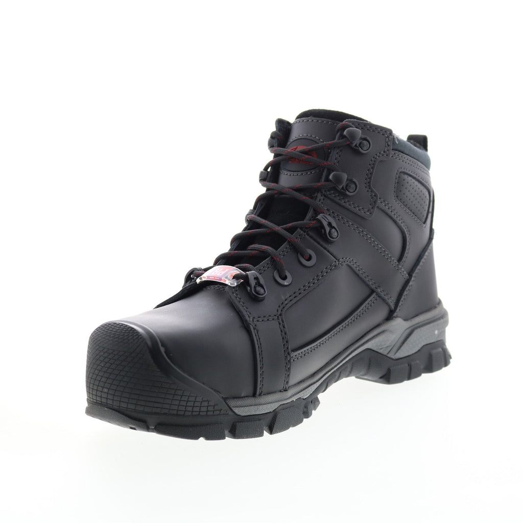Avenger Ripsaw Carbon Toe Waterproof Mens Black Wide Work & Safety Boots