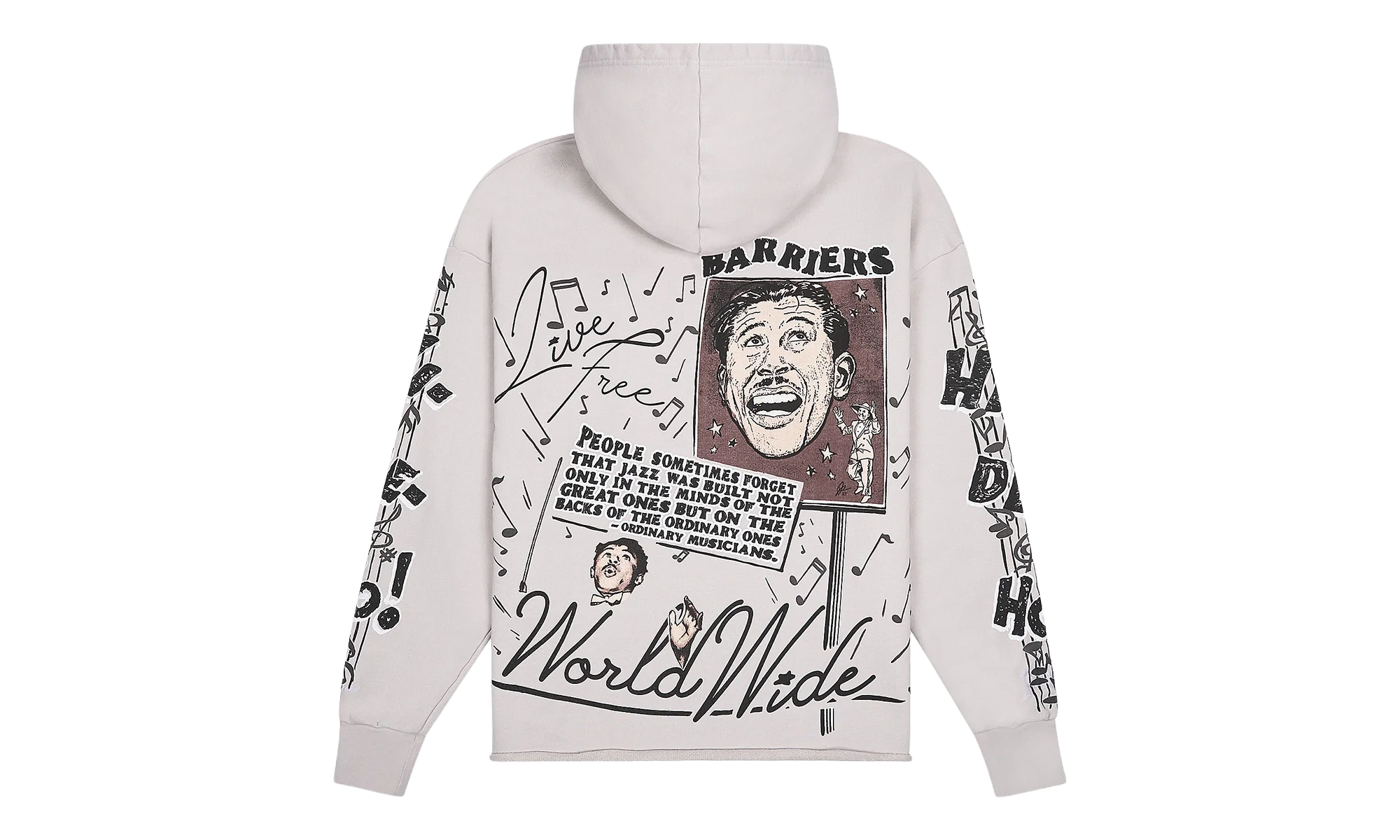 Cab Calloway Hoodie "Grey" BAR32