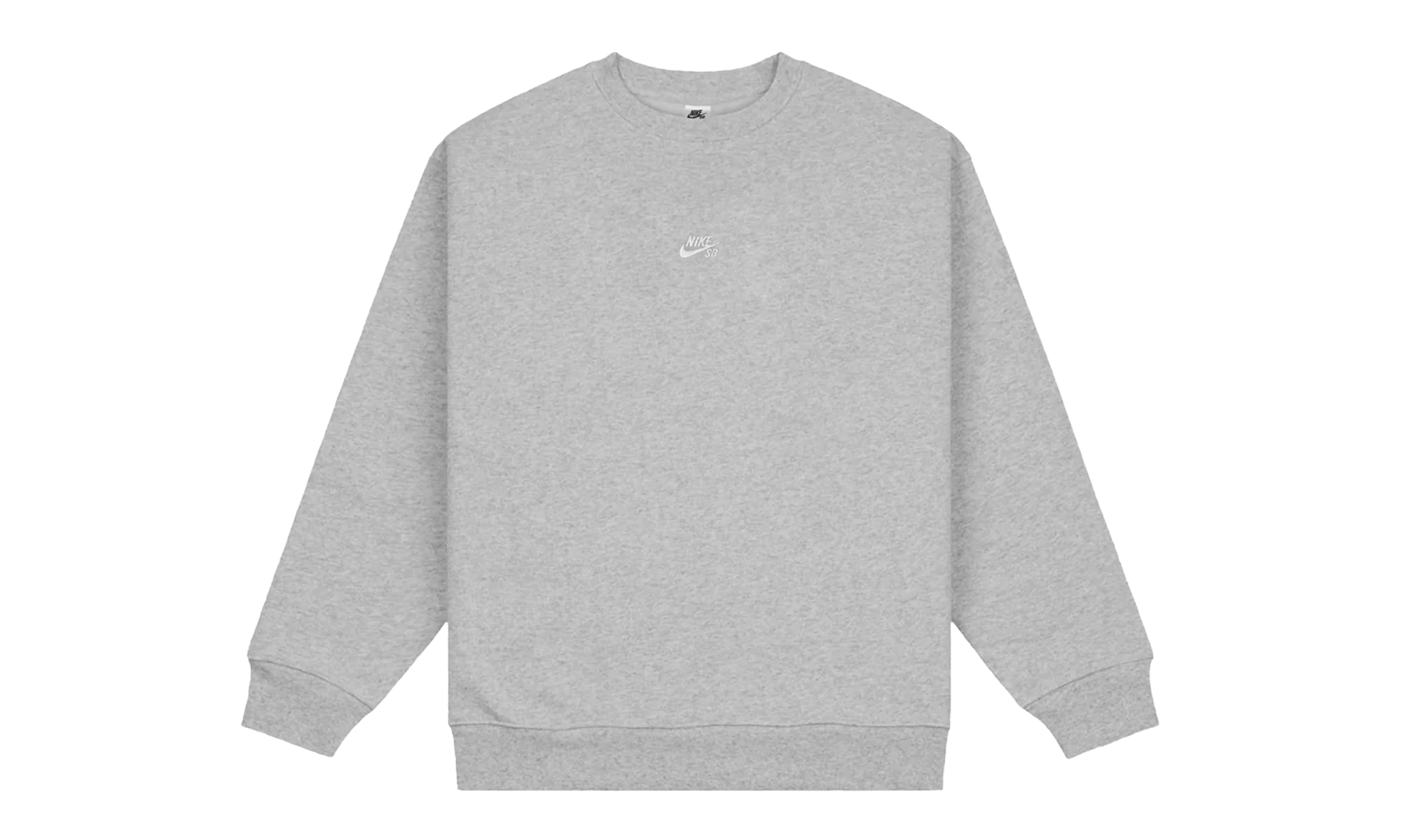 SB Fleece Skate Crewneck Sweatshirt "Dark Grey Heather / White" FV7353 063