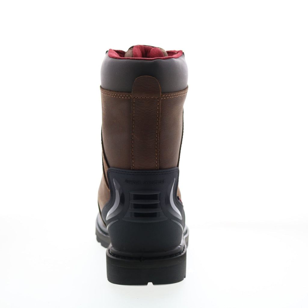 Avenger Hammer Carbon Toe Waterproof PR 8" Mens Brown Work & Safety Boots