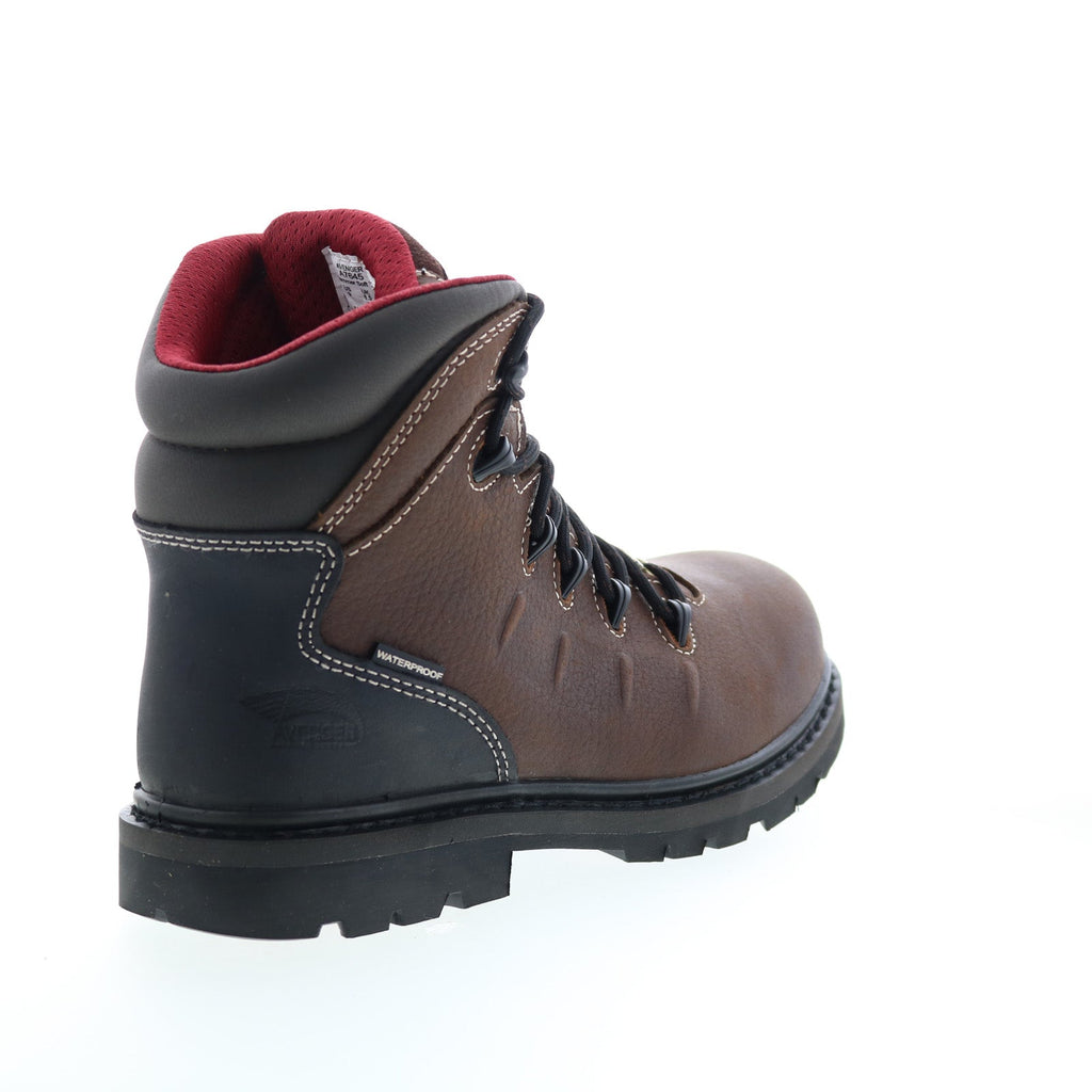 Avenger Hammer Soft Toe Electrical Hazard Waterproof Mens Brown Work Boots