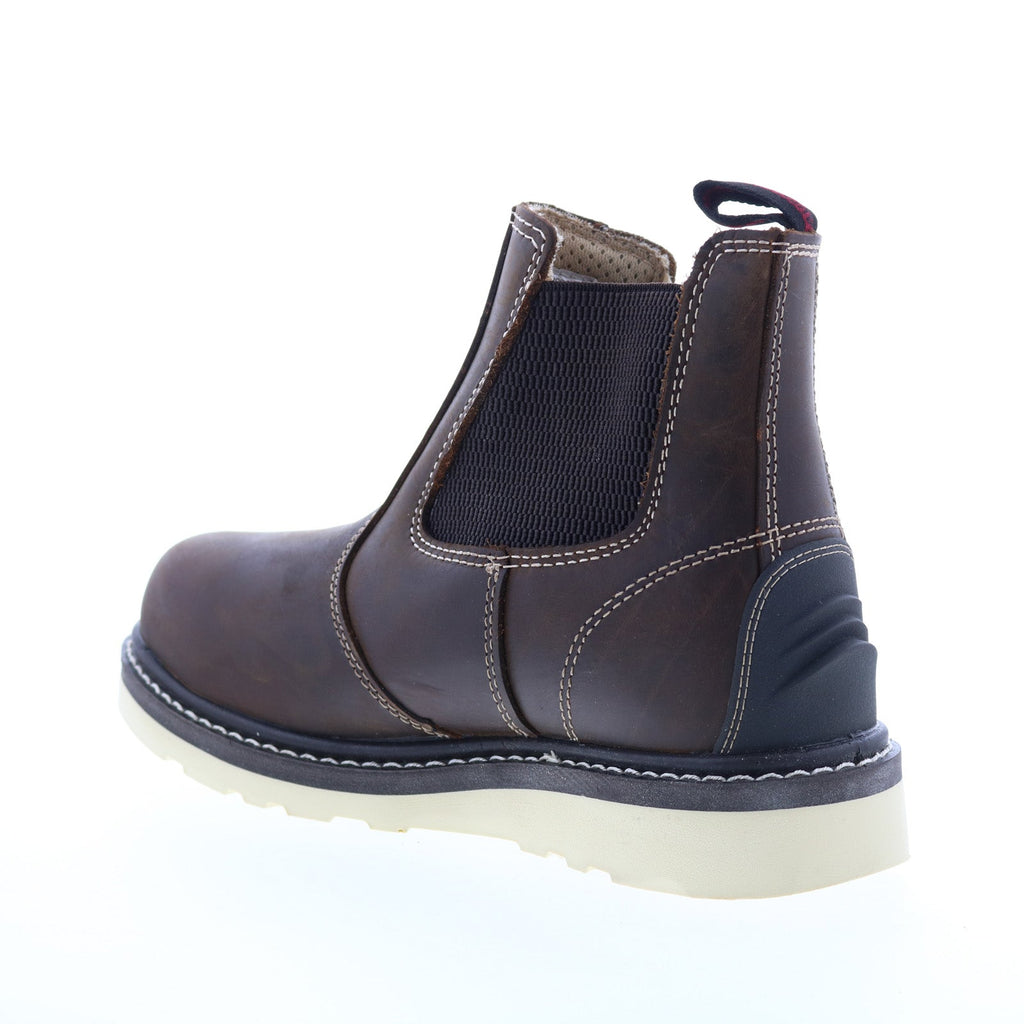 Avenger Wedge Romeo Electrical Hazard Waterproof Womens Brown Work Boots