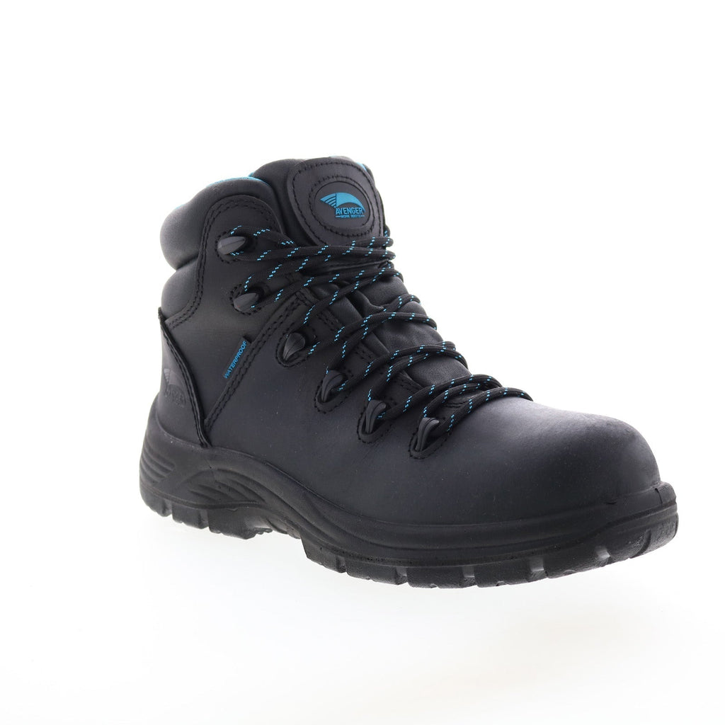 Avenger Framer Soft Toe Electrical Hazard Waterproof Womens Black Work Boots
