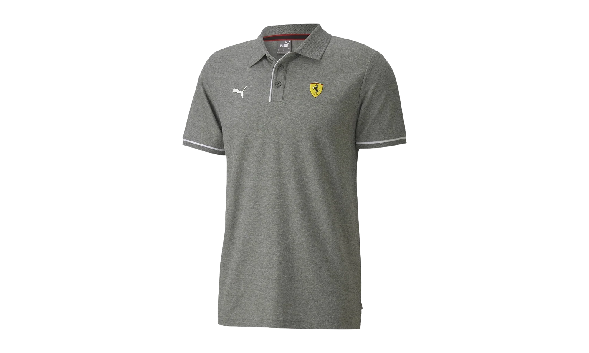 Scuderia Ferrari Race Polo "Medium Gray Heather" 597953 03