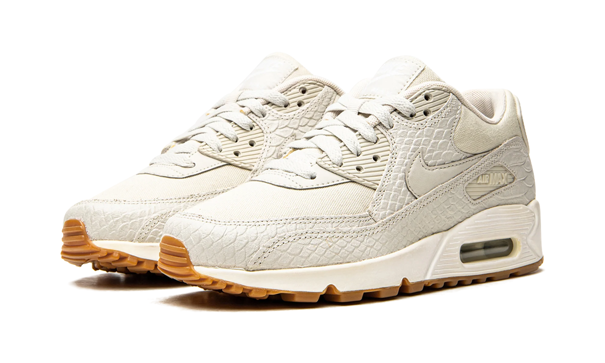 AIR MAX 90 MNS WMNS "Light Bone Snakeskin" 896497 001