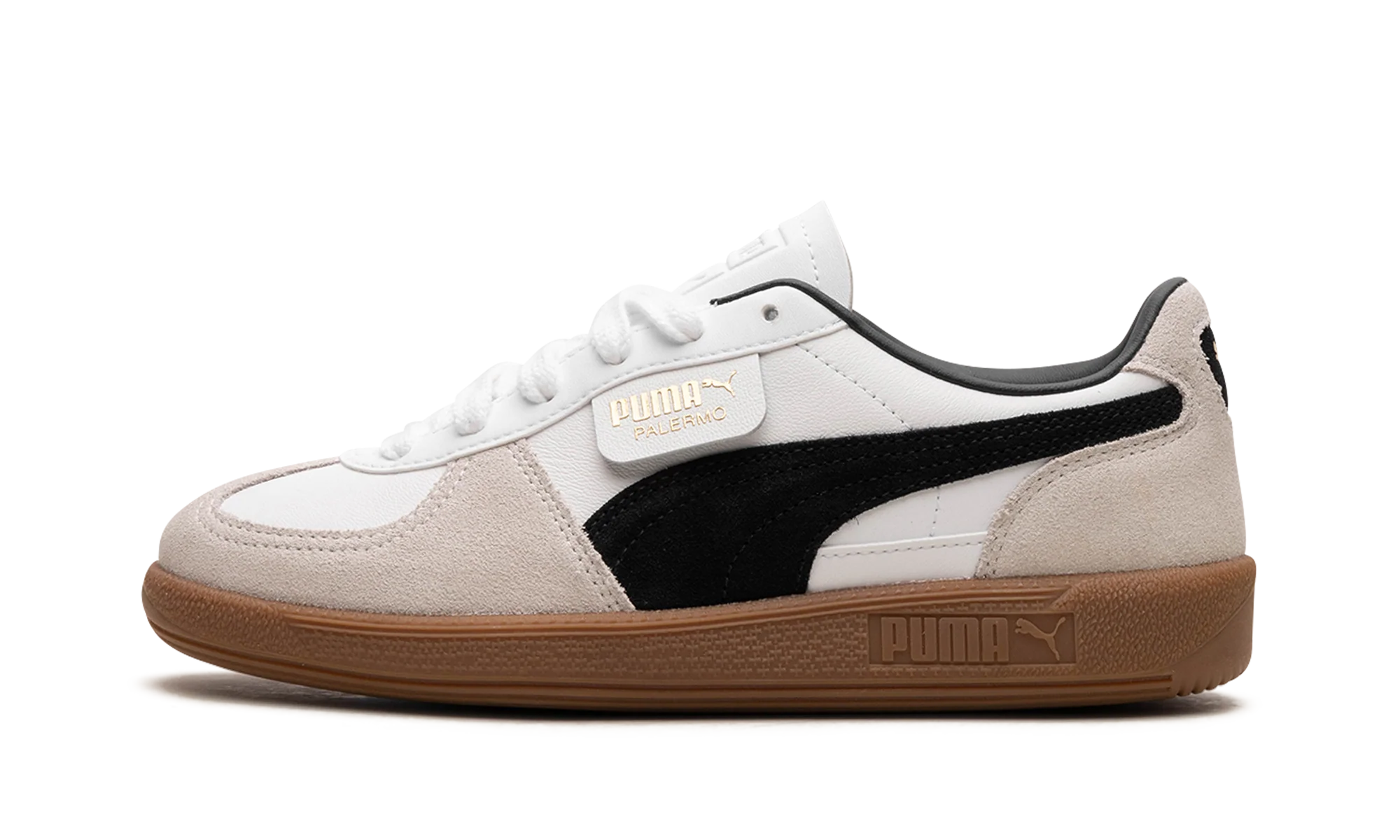PALERMO LEATHER WMNS "PUMA WHITE / VAPOR GRAY / GUM" 39764701