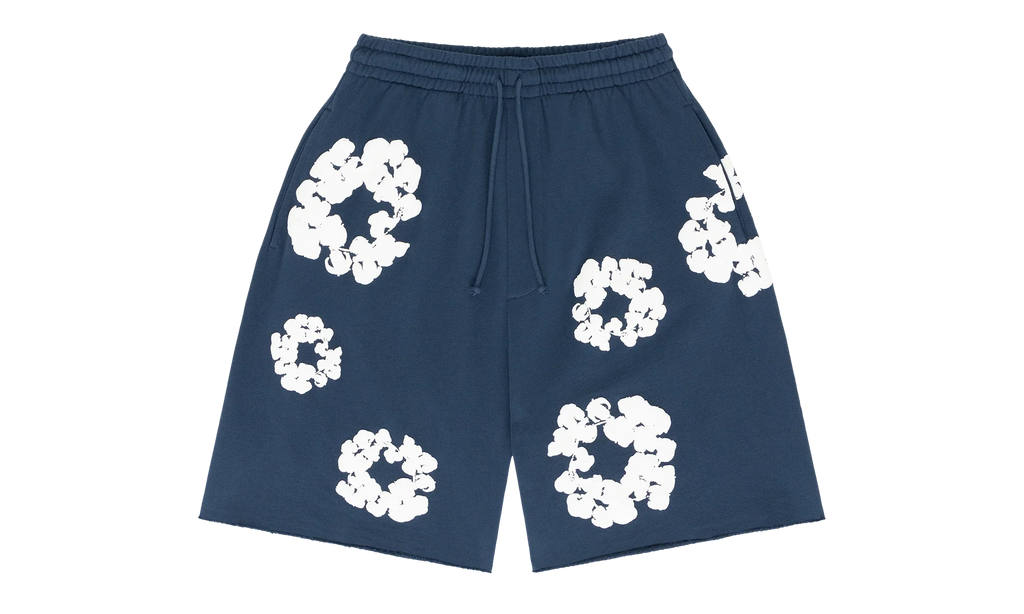 The Cotton Wreath Shorts "Navy" DT298