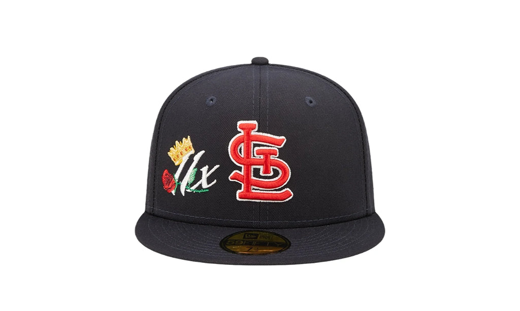 59Fifty MLB St. Louis Cardinals 11X Champs Fitted Hat "Navy" 60243474