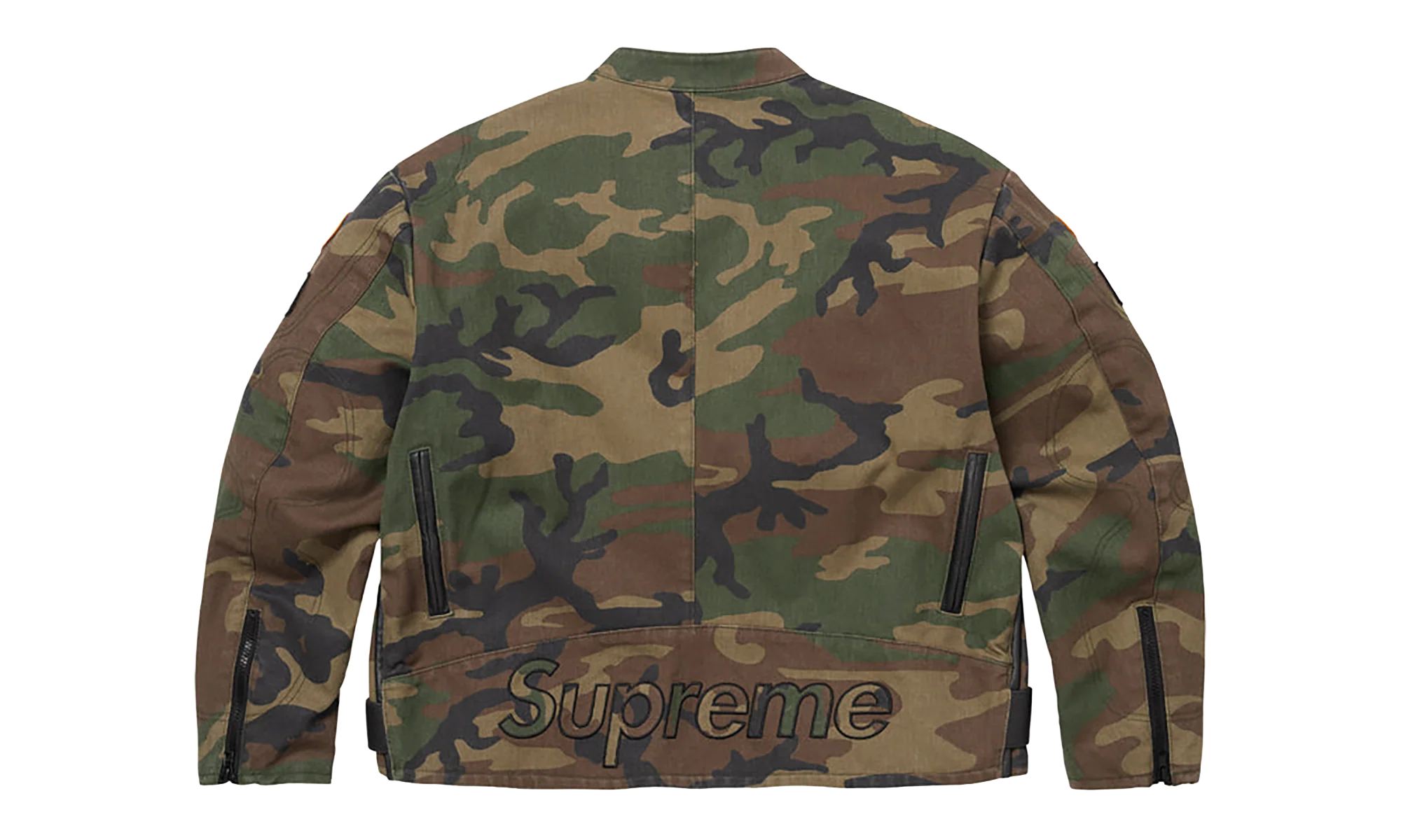 Vanson Leathers® Cordura® Jacket "SS26 - Woodland Camo" SU27115