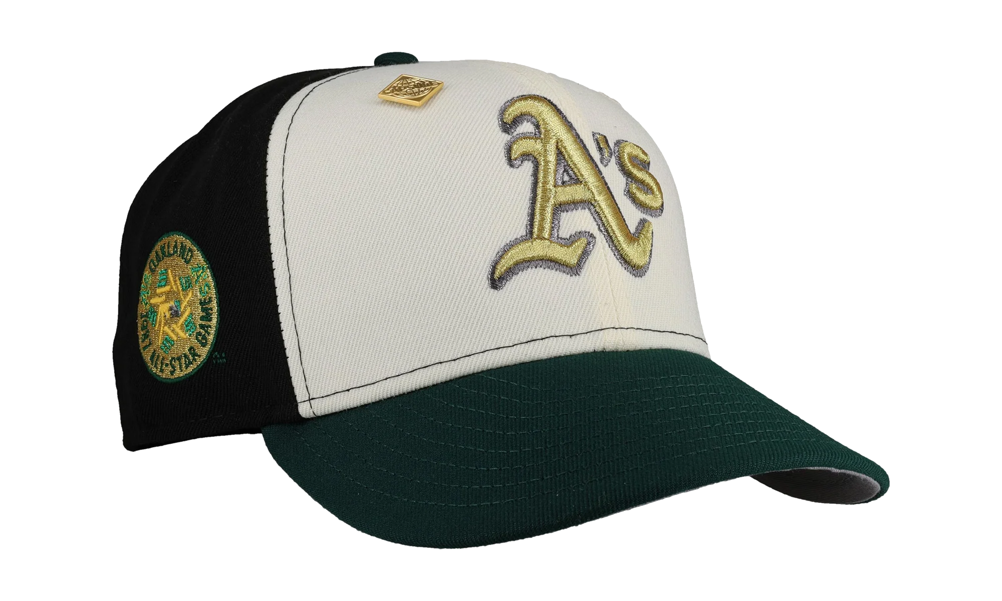 59FIFTY Oakland Athletics 1987 Allstar Game Fitted Hat "Metallic Pinwheel" NE420