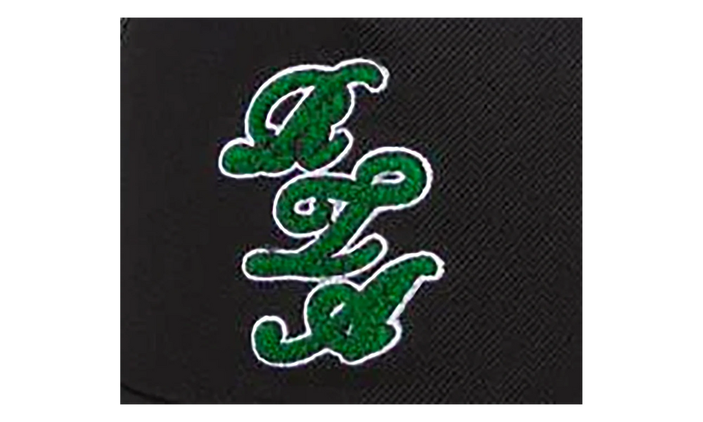 Gideon Script Logo Hat "Black / Green" MCCTW422 A1954BKGSL