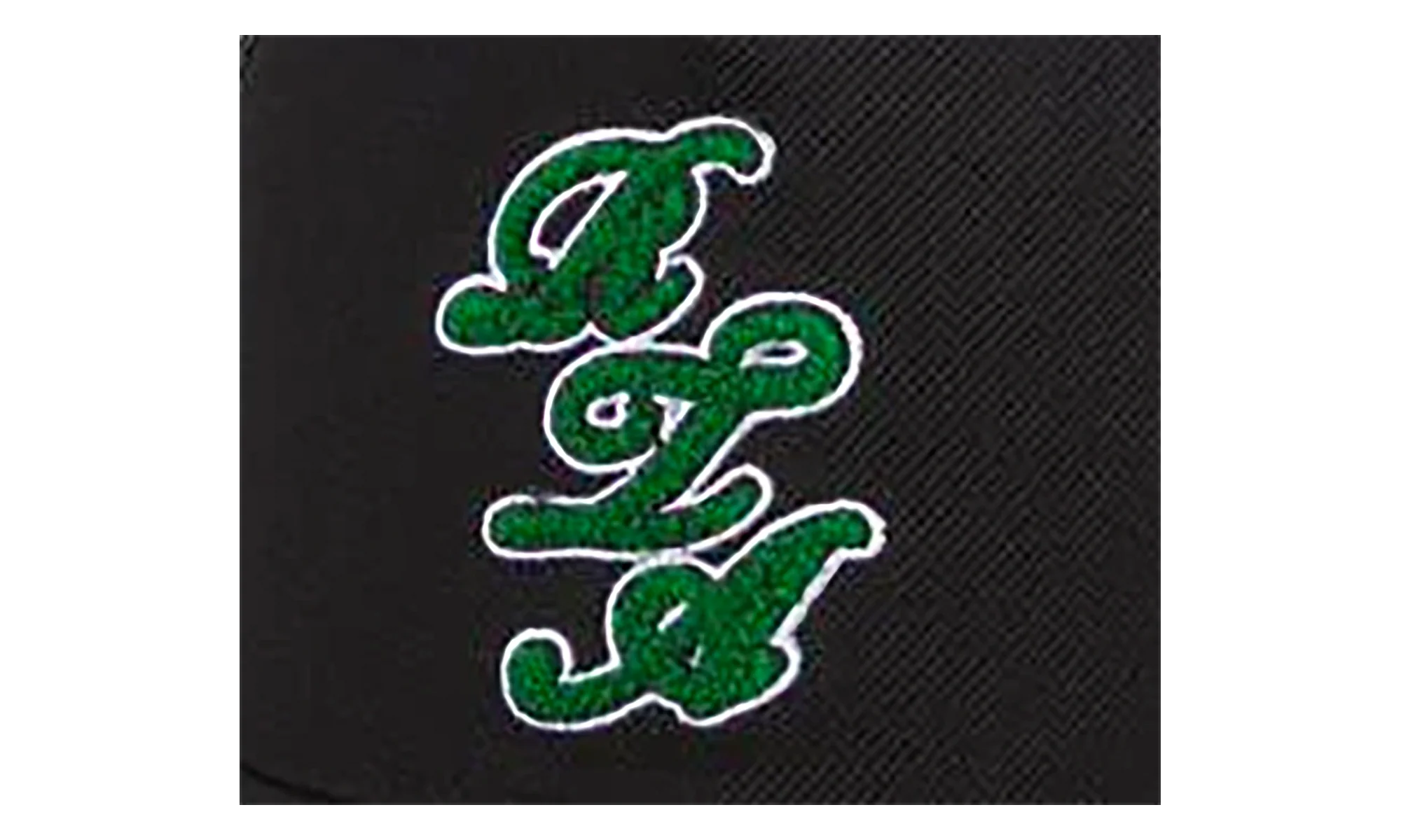 Gideon Script Logo Hat "Black / Green" MCCTW422 A1954BKGSL