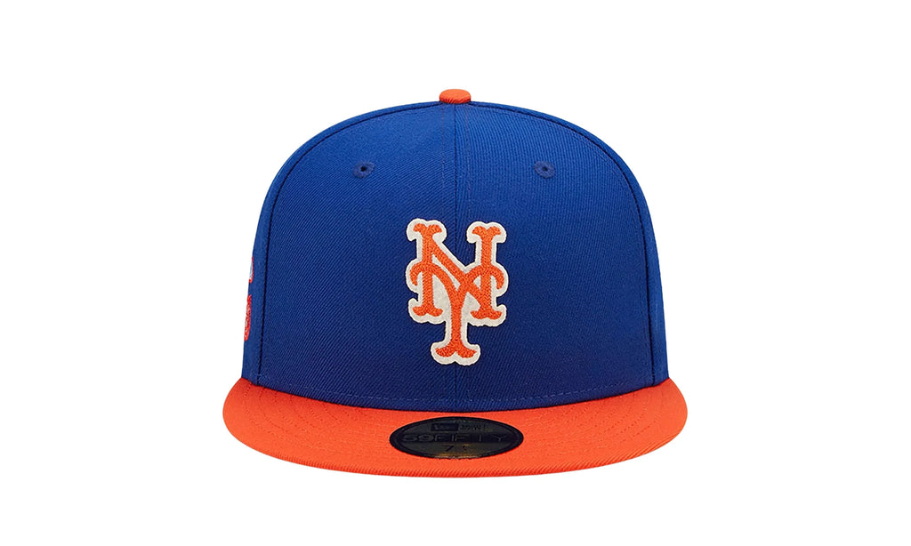 New York Mets Letterman 59FIFTY Fitted Cap "Blue" 60296431